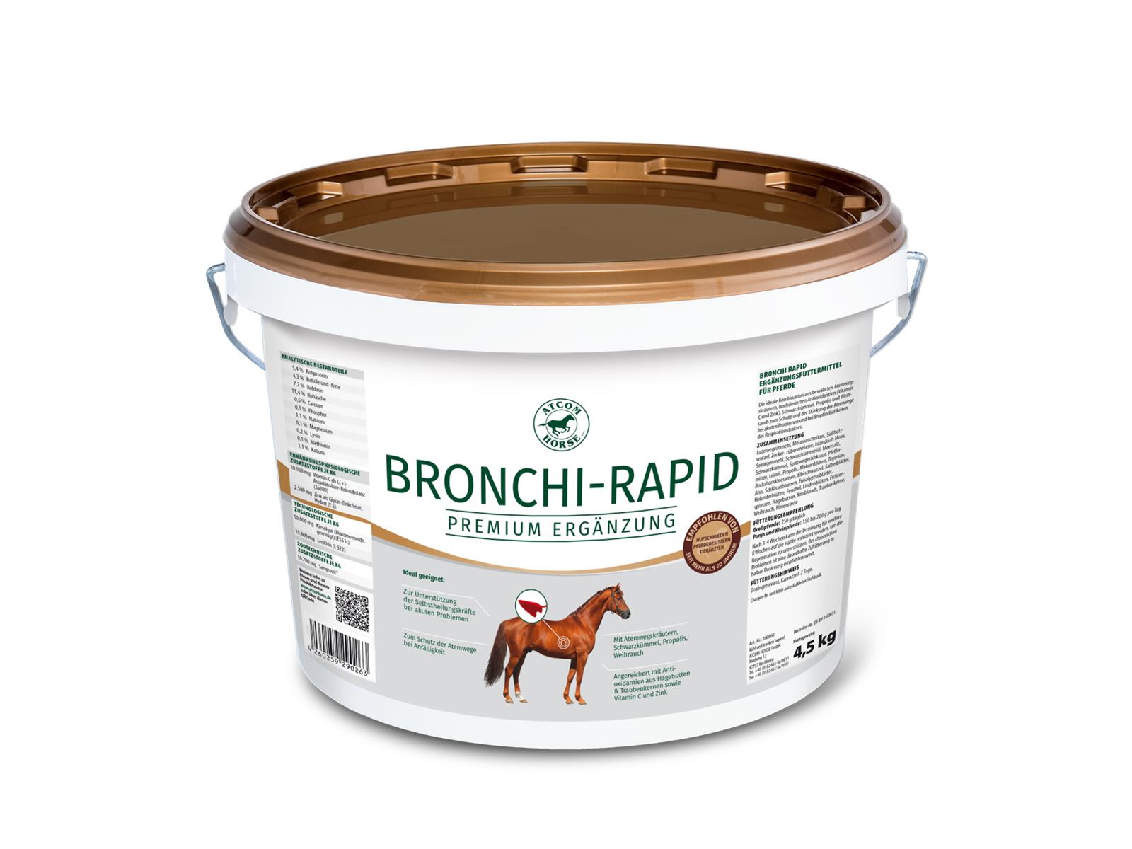 Atcom - Bronchi-Rapid 4,50kg Eimer