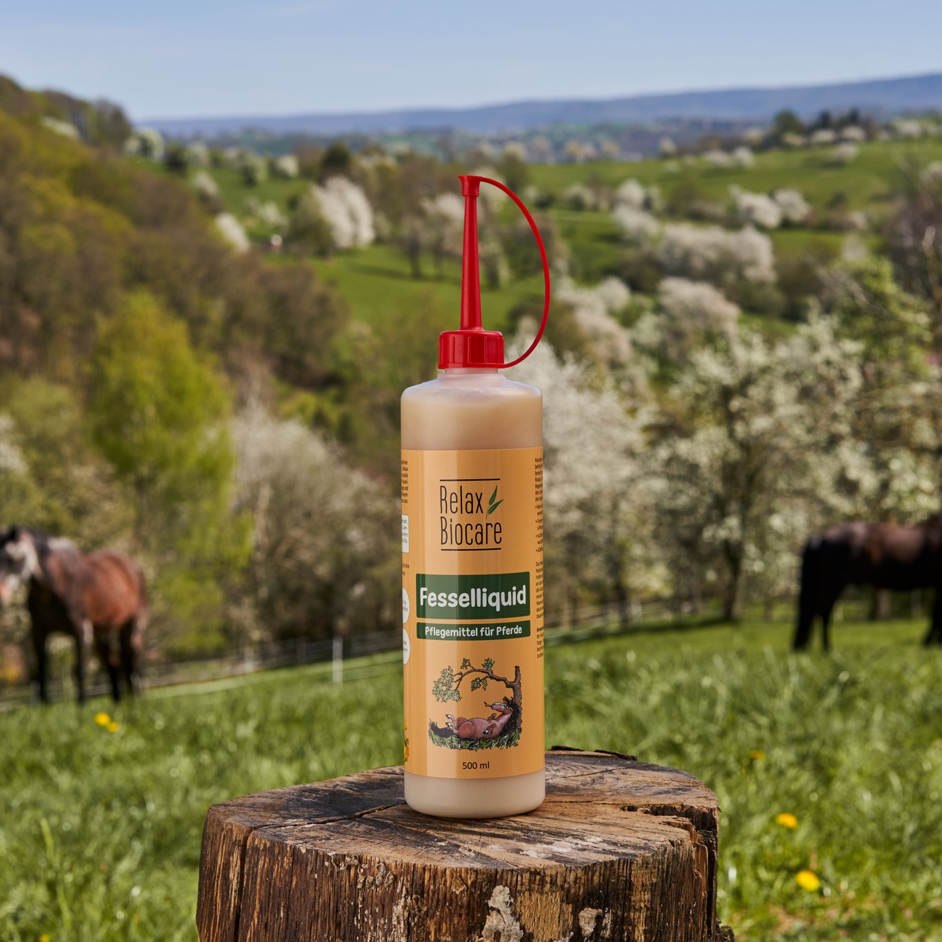 Relax Biocare - Fesselliquid für Pferde 500 ml